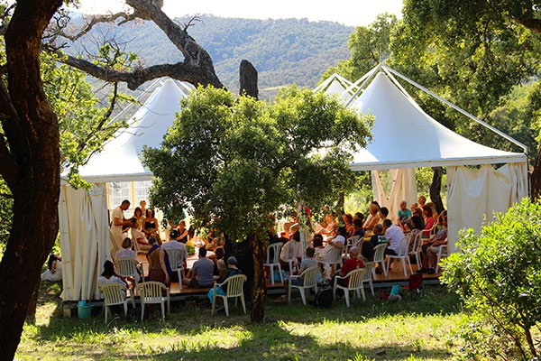 Atelier à l'espace La Colline