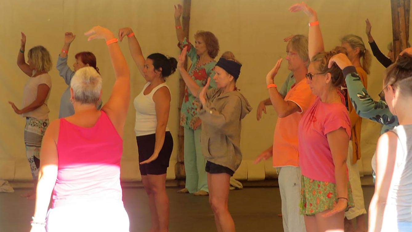 atelier yoga ou qigong au Festi'Spirit