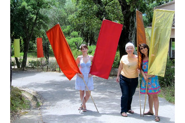 Elodie, Patricia et Deepa