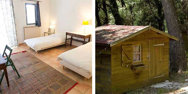chambre et cabanon
