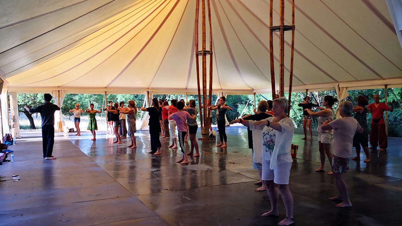 atelier yoga ou qigong au Festi'Spirit